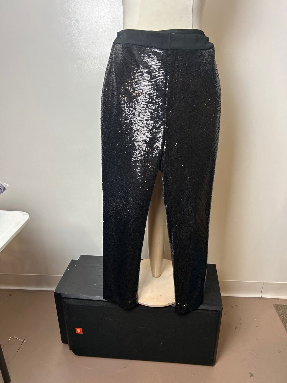 Ralph Lauren Pants Black Sequin Size 4 MSRP $295